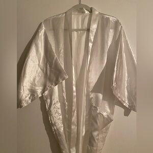White Robe - Satiny
